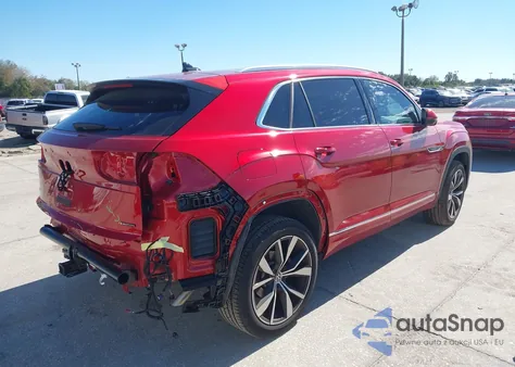 2025 Volkswagen Atlas Cross Sport 2.0T Sel Premium R-Line из США, поврежденный, VIN 1V2FE2CA2SC212426